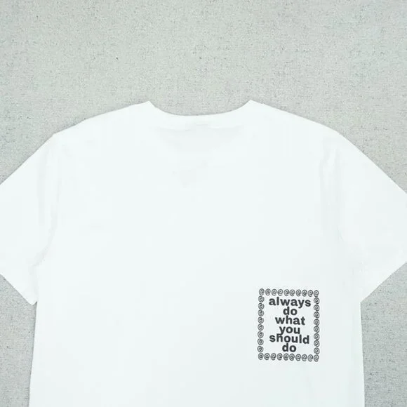 Always White Cotton Short Sleeve T Shirt